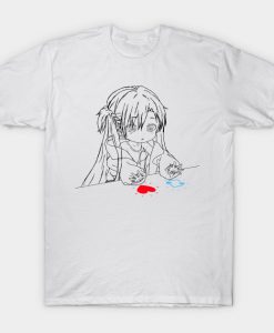 Asuna bongo cat- Sword Art Online T-Shirt