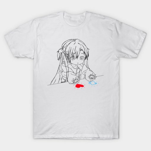 Asuna bongo cat- Sword Art Online T-Shirt