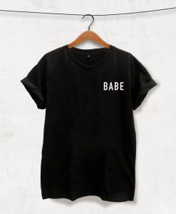 Babe pocket printed T-Shirt