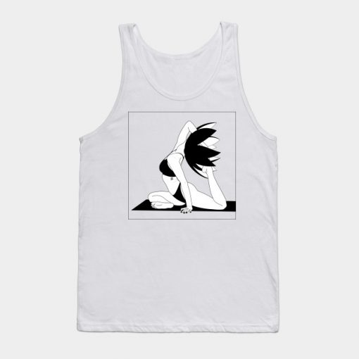 Black Lotus Yoga Tank Top