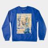 Blue waves of a day Crewneck Sweatshirt