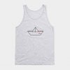 Boat Paper Ship Infinity Tank Top