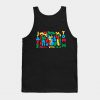 Colorful Jazz Band Fiesta Tank Top