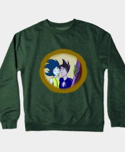 Couples' Tri and Crow-Wig Crewneck Sweatshirt