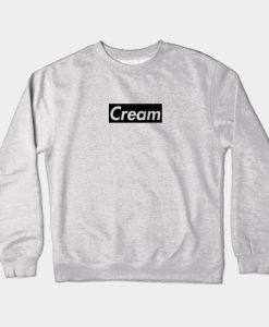 Cream (Black) Crewneck Sweatshirt