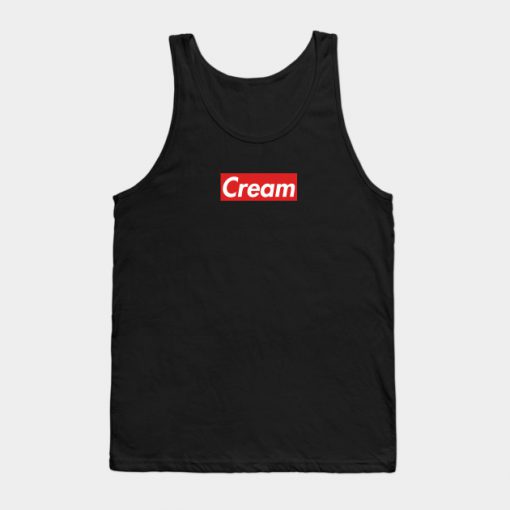 Cream (Red) Tank Top