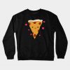 Cute Lovely Pizza Crewneck Sweatshirt