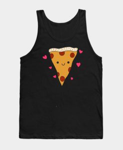 Cute Lovely Pizza Tank Top