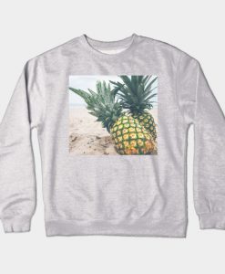 Fresh Summer Pineapples Crewneck Sweatshirt