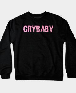 Glitchy Crybaby Crewneck Sweatshirt