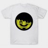 Gold DA VINSTER Face Logo T-Shirt