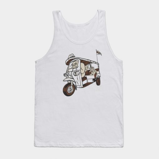 Gorilla Tuk Tuk with passengers Tank Top