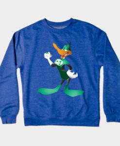 Green Lantern Daffy Duck Crewneck Sweatshirt