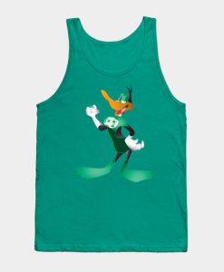 Green Lantern Daffy Duck Tank Top