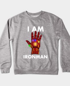 I am Ironman Crewneck Sweatshirt