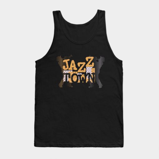 Jazz Town Modern Creative Design Tank Top