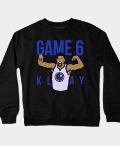 Klay Thompson 'Game 6' - NBA Golden State Warriors Crewneck Sweatshirt