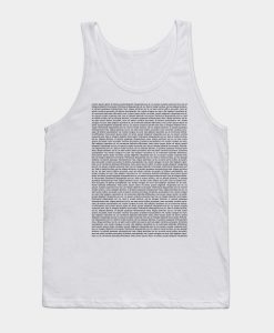 Long Fake Article Tank Top