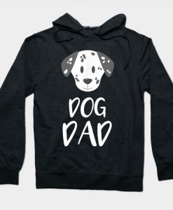 Mens Dog Dad Dalmatian - Fathers Day Dog Lover T-Shirt Hoodie