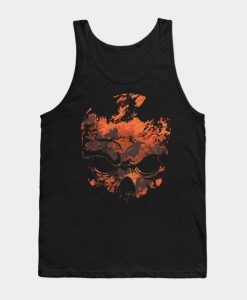 Moon of Skull Head Tank Top