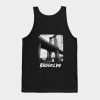 New York Brooklyn Bridge Grunge Style Tank Top