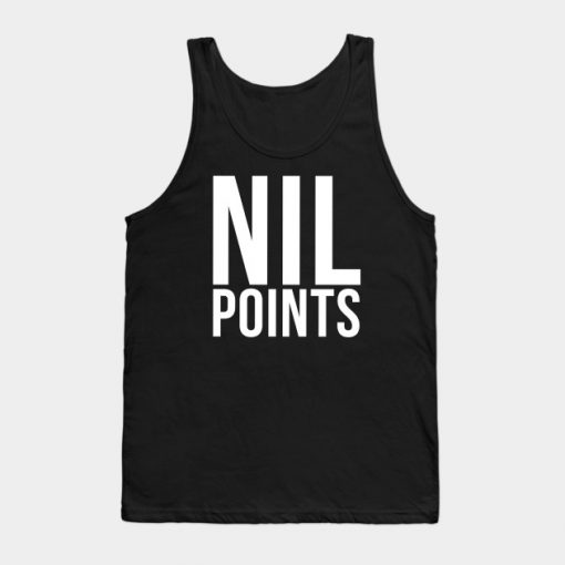 Nil Points Eurovision Tank Top