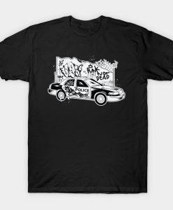 Police graffiti punk T-Shirt