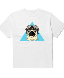 Pug Life Pilot Pug Men T-shirt