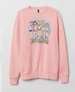 Sailor Moon retro Pink Sweatshirt