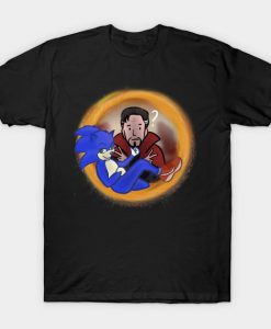 Sonic Dr.Strange Wrong Portal T-Shirt