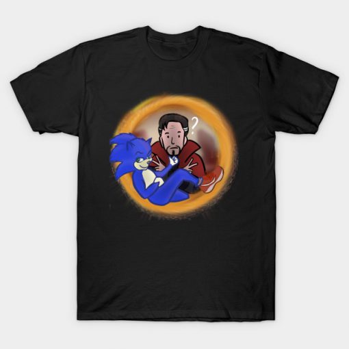 Sonic Dr.Strange Wrong Portal T-Shirt