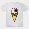 Spooky Monster Eye Chocolate Ice cream with toppings T-Shirt