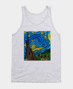 Starry night Tank Top