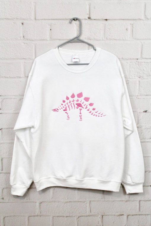 Stegosaurus Embroidered Sweatshirt