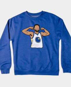 Steph Curry Flex - NBA Golden State Warriors Crewneck Sweatshirt