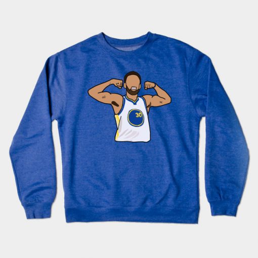 Steph Curry Flex - NBA Golden State Warriors Crewneck Sweatshirt