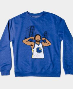 Steph Curry 'San Francisco Flex' - NBA Golden State Warriors Crewneck Sweatshirt