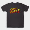 Street Fighter 2 SF II - Classic Logo T-Shirt
