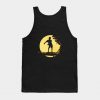 Sunset Flossing Silhouette Tank Top