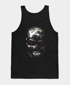 The Head of Robot Tank Top