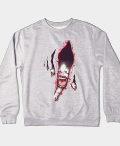 The Horror in The Night Dracula Crewneck Sweatshirt