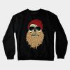 The Skull Head of Beard Crewneck Sweatshirt