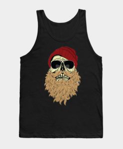 The Skull Head of Beard Tank Top