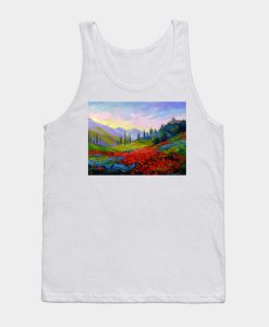 The castle on the mountain Tank Top