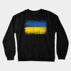 Ukraine Distressed Flag Vintage Crewneck Sweatshirt