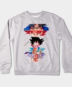 goku the legendary kid Crewneck Sweatshirt