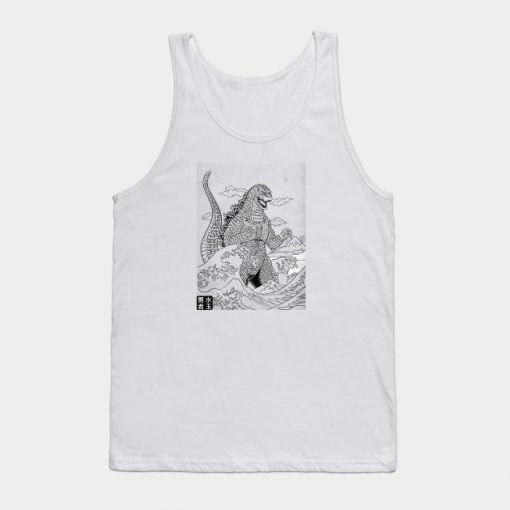 king off monsters from kanagawa Tank Top