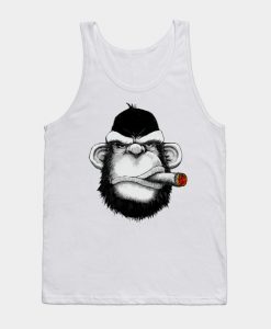 smoking gorilla Tank Top