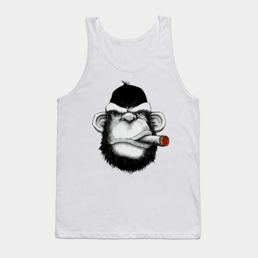 smoking gorilla Tank Top