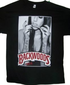 Backwoods Blunt Marijuana Weed US Screen Printed Cotton T-Shirts